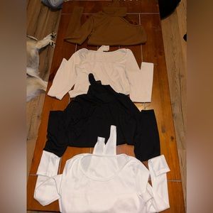 4 piece amazon body suit collection.